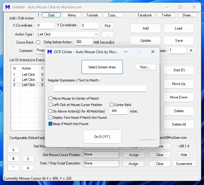 OCR Clicker to Automate Mouse Clicking in Auto Mouse Click Utility OCR Clicker to Automate Mouse Clicking in Auto Mouse Click Utility